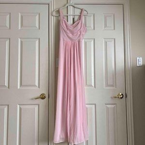 Light Pink Bridesmaid Dress